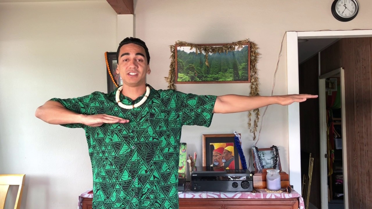 Keiki Hula Lesson with Kamaka Pili Part 1
