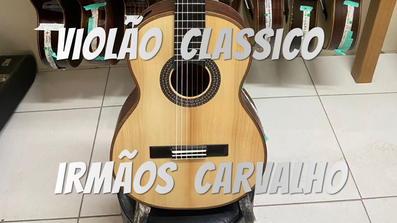 TS1 IRMÃOS  CARVALHO UNBOXING! MEU VIOLÃO  DE ESTUDO!