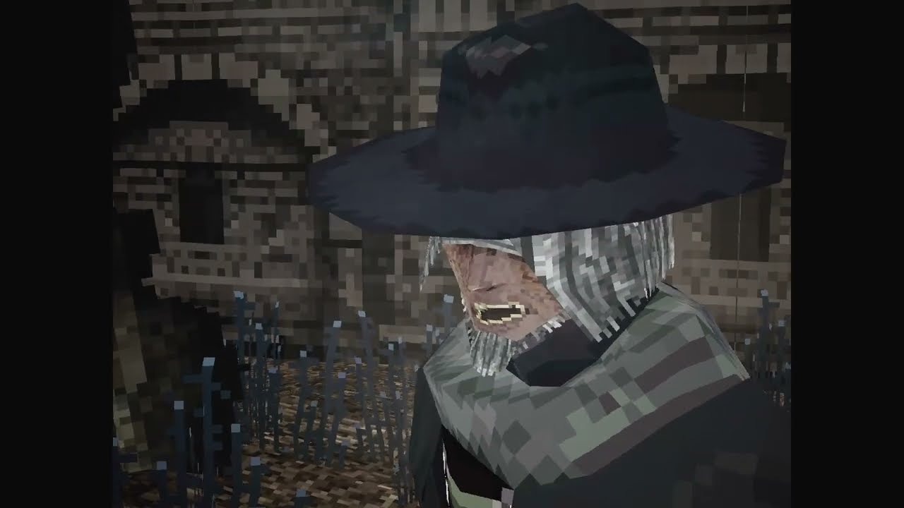 Bloodborne Demake (PSX) - Boss Father Gascoigne