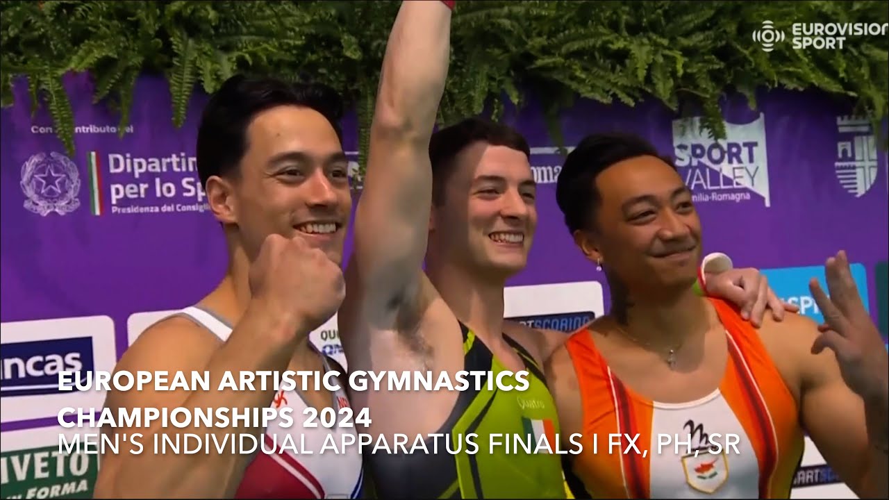 PARIS OLYMPICS 2024 Men's Artistic Gymnastics EUROPE Championship 2024 : ROAD : FX, PH, SR