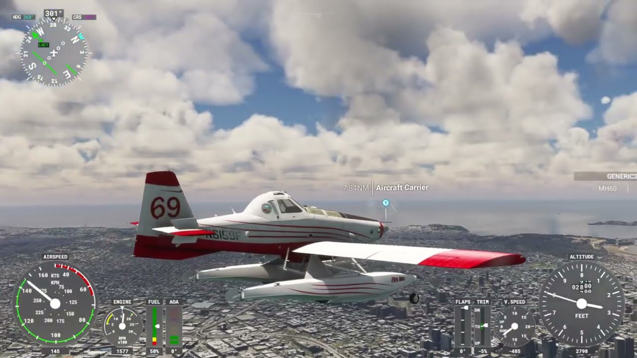 Air Tractor AT-802AF 'Fire Boss' MSFS2020 Microsoft Flight Simulator 2020