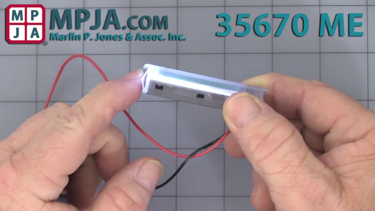 LCD Battery Monitor with Bar Graph 35670 ME
