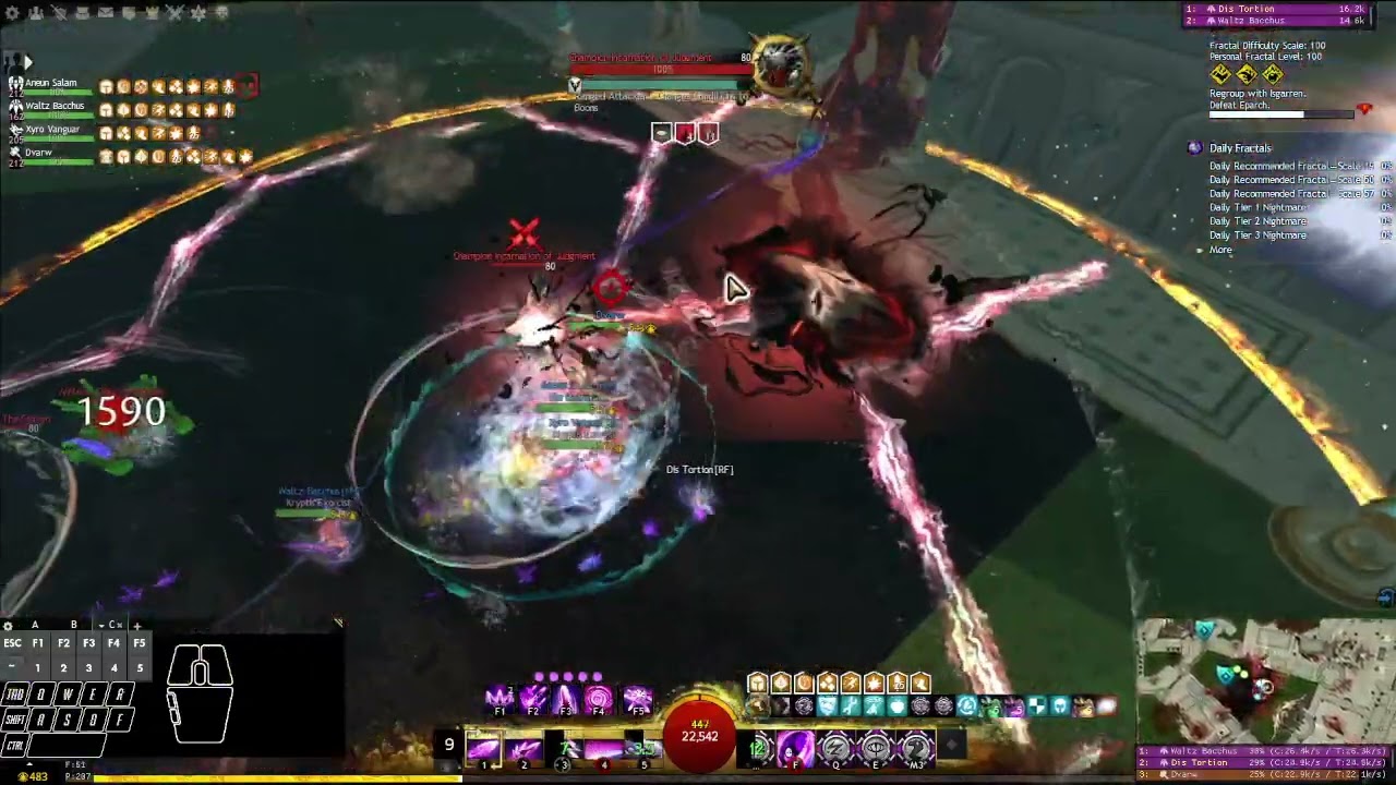 [Guild Wars 2] 240618 Fractal; Condi Virtuoso; Lonely Tower CM