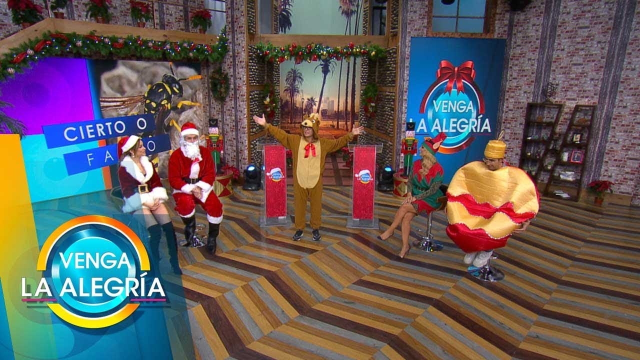 ¿Qué tanto sabes de la Navidad? Te retamos a que lo demuestres en Cierto o falso. | Venga La Alegría