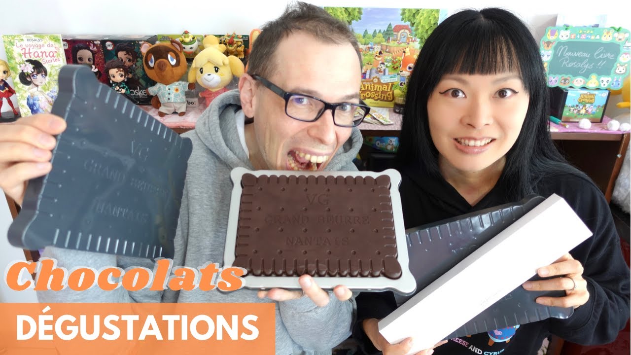 Dégustations Chocolats pour Morgan à mon anniversaire : Grand beurre Vincent Guerlais & Guerlinettes