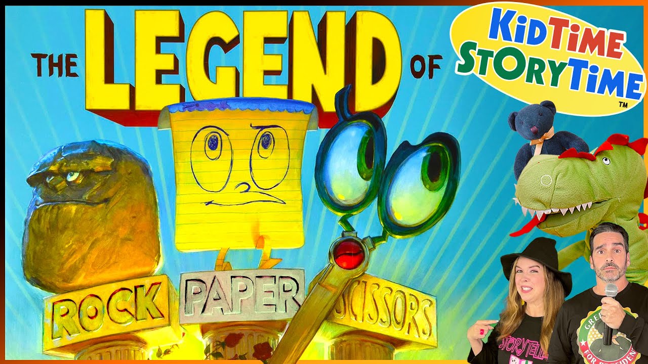 The LEGEND of Rock Paper Scissors | FUNNY read aloud for kids