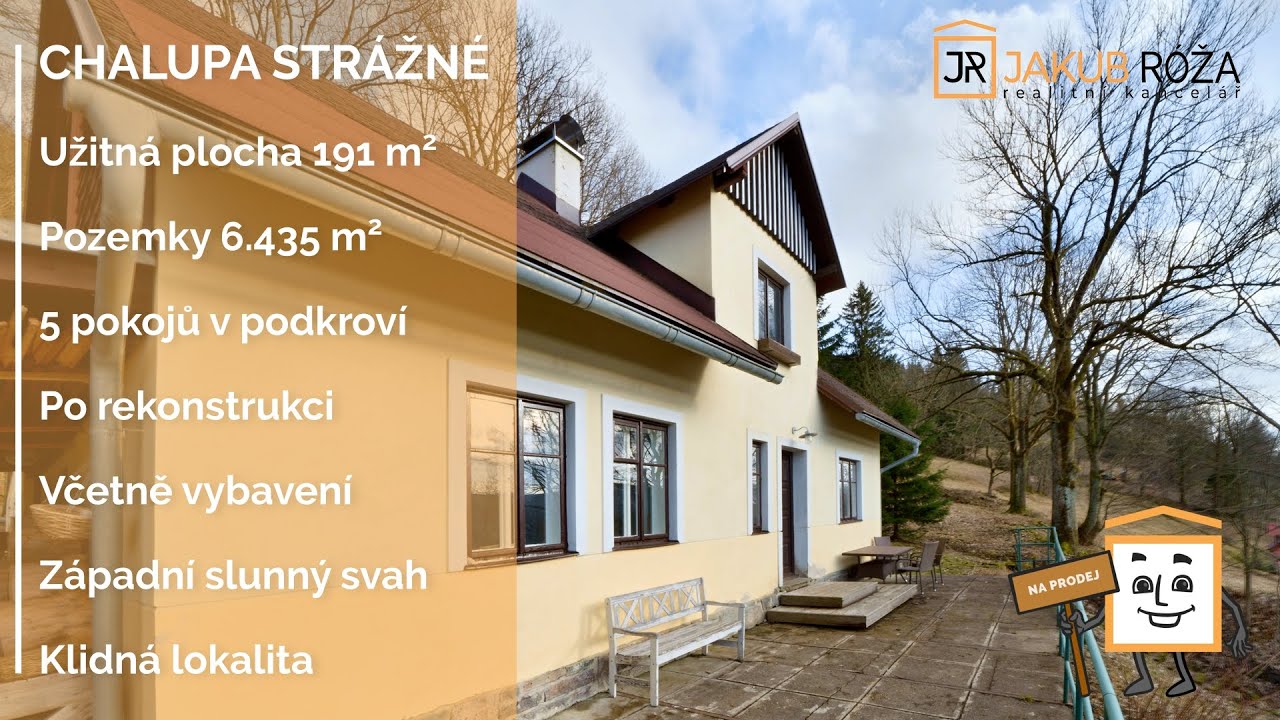 PRODÁNO Prodej stylové horské chalupy na jedinečném a klidném místě, ve Strážném v Krkonoších.