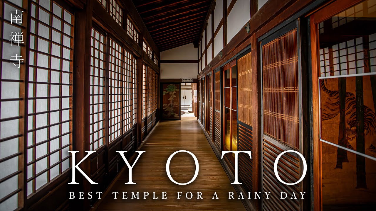KYOTO’s Best Temple for a RAINY Day 🌧️ | Nanzenji - Beautiful Traditional Gardens in Japan