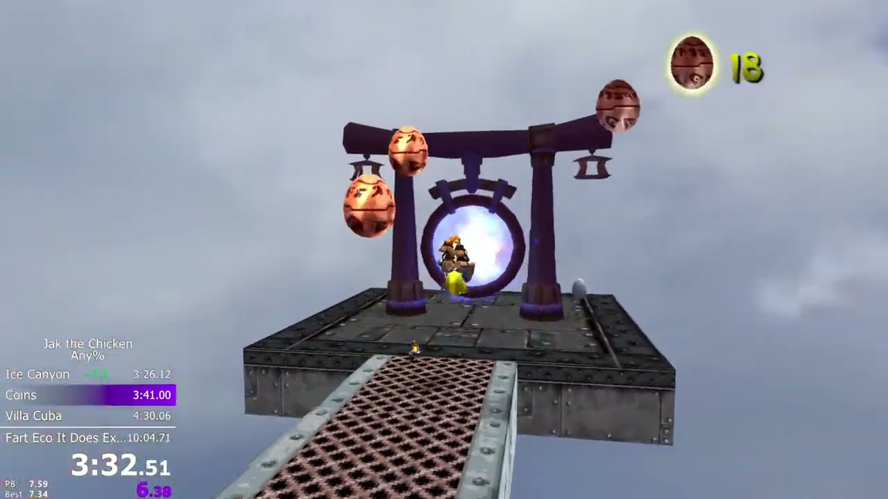 Jak the Chicken | Any% | 9:44