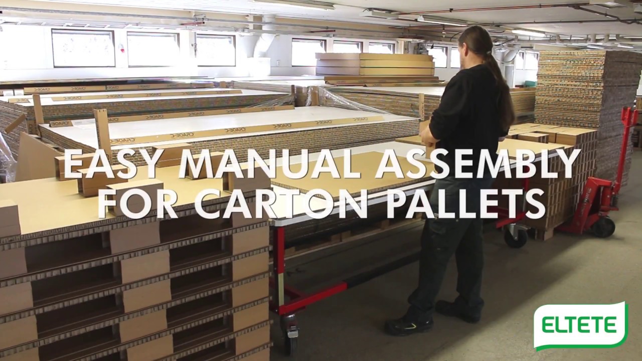 Upgrade to smarter logistics with fiber-based Carton Pallets