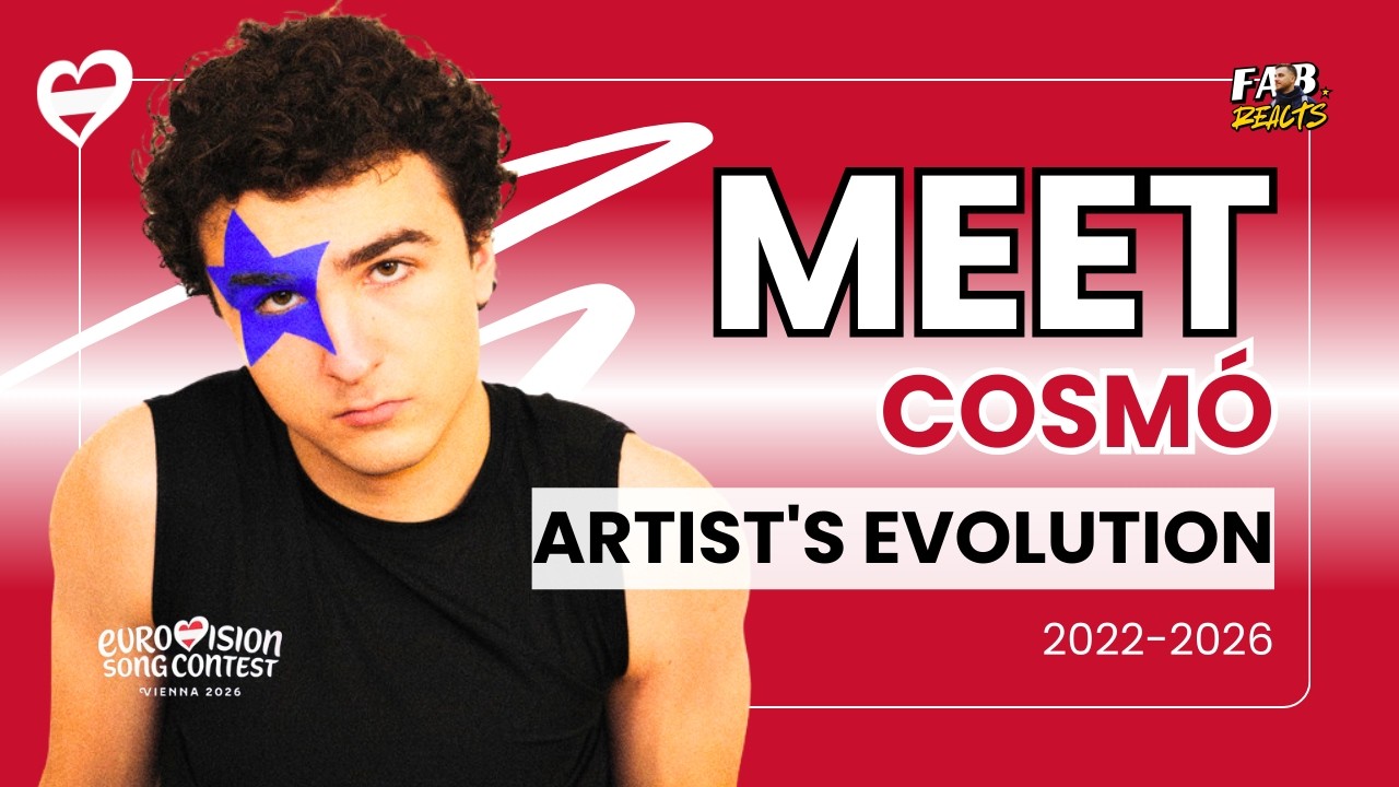 MEET Cosmó | Artist´s Evolution: 2022-2026 | AUSTRIA 🇦🇹 ESC 2026 🎶😍 #esc2026 #evolution