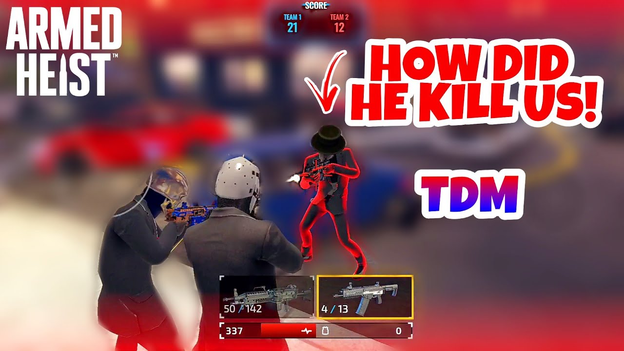 1vs2 Best Sniper😱| Armed Heist TDM