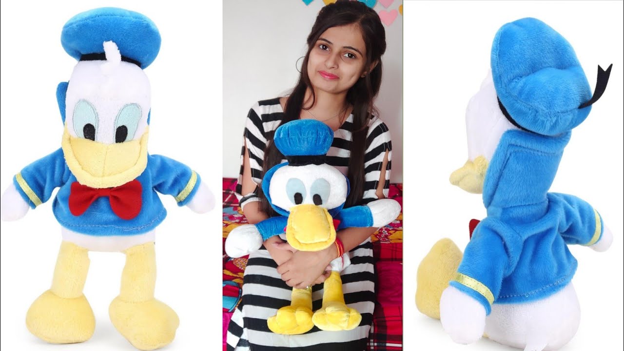 Handmade Soft Toys Donald Duck Making / Prerna Creation
