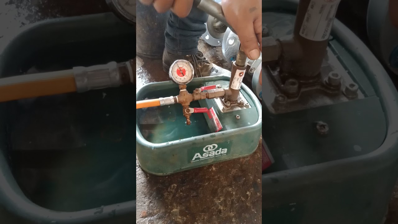 Hydro test procedures (Gate Valve)