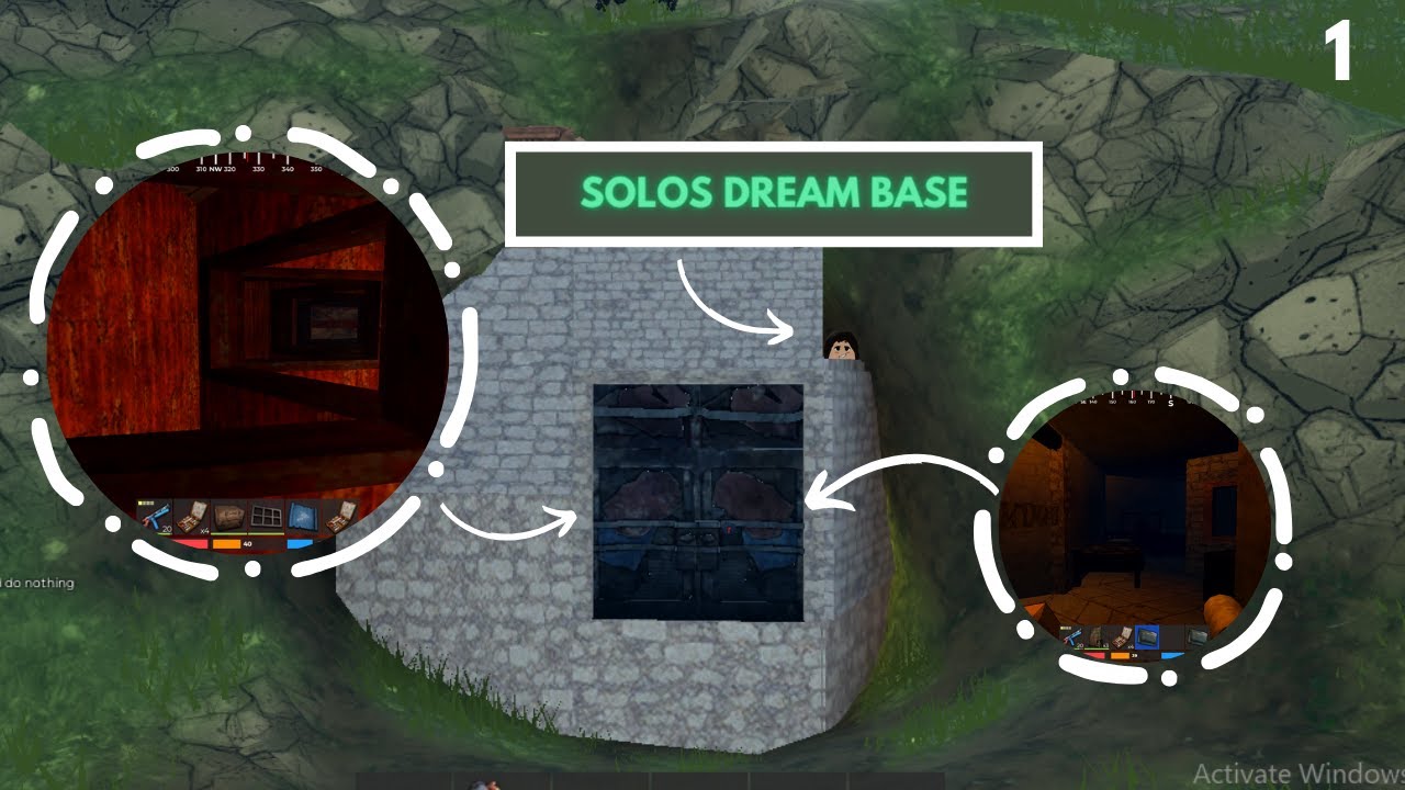 HOW A SOLO BUILDER BUILD THE BEST BASE FOR SOLO  │SOLO FALLEN SURVIVAL PART 1/4