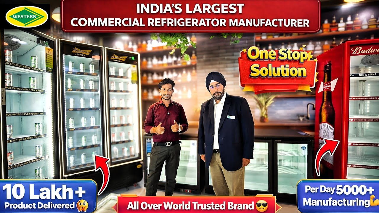 Western Refrigerator Review | India's Largest Commercial Refrigerator 😱