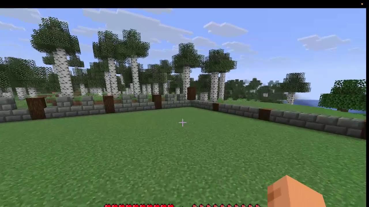 building a villager trading hall!!