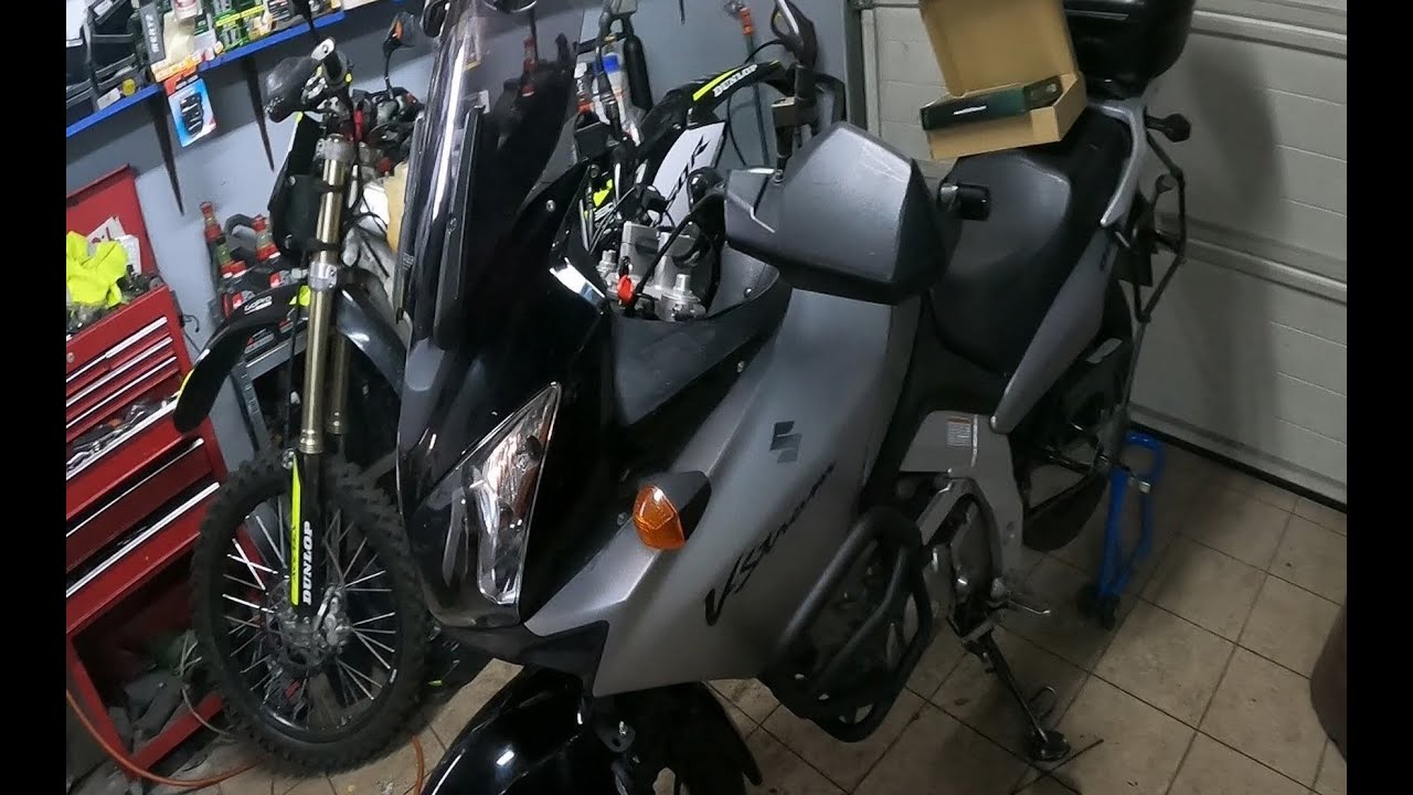 Suzuki DL 650 - serwis silnika