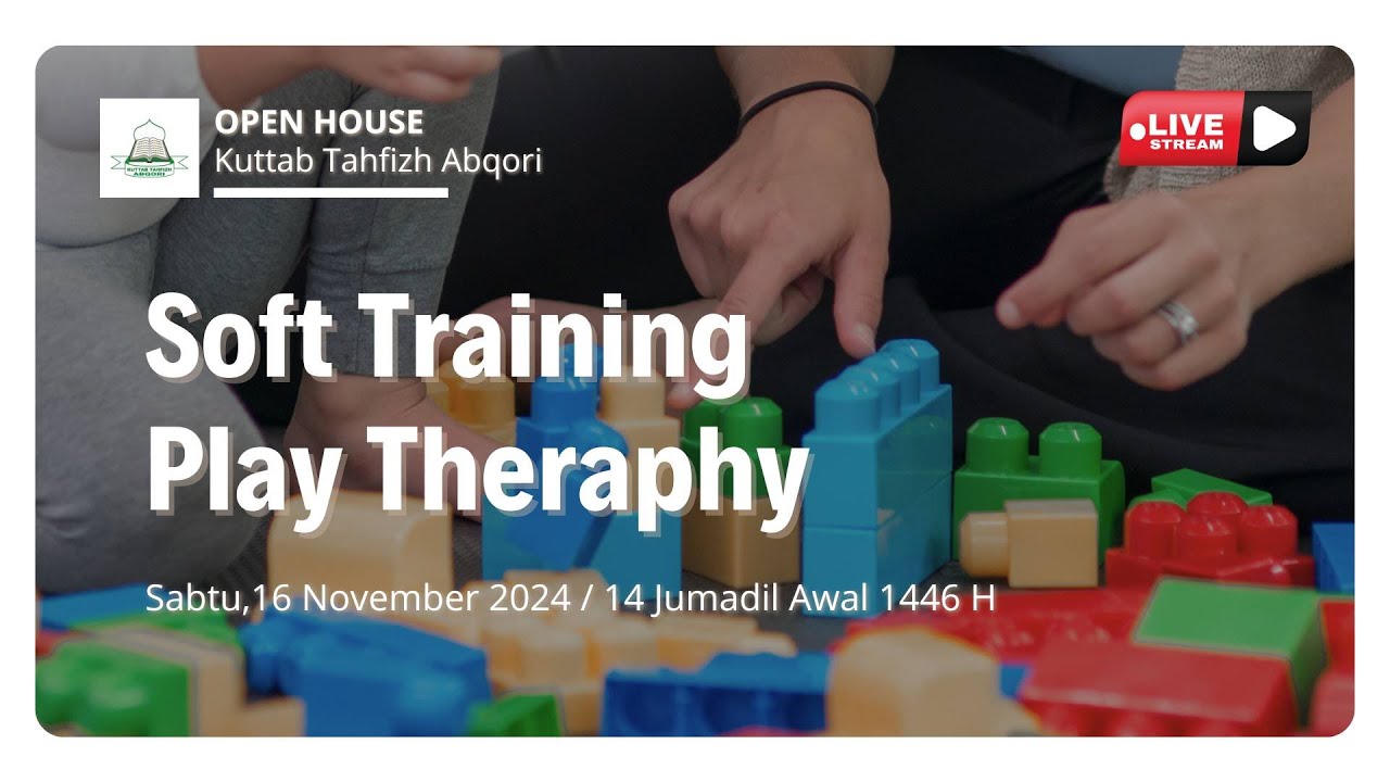 🔴[OPEN HOUSE] Soft Training Play Theraphy