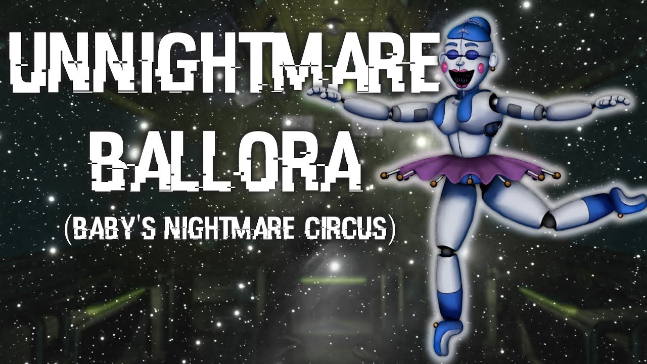 [FNAF | Speed Edit] Making Unnightmare Ballora (Baby's Nightmare Circus)