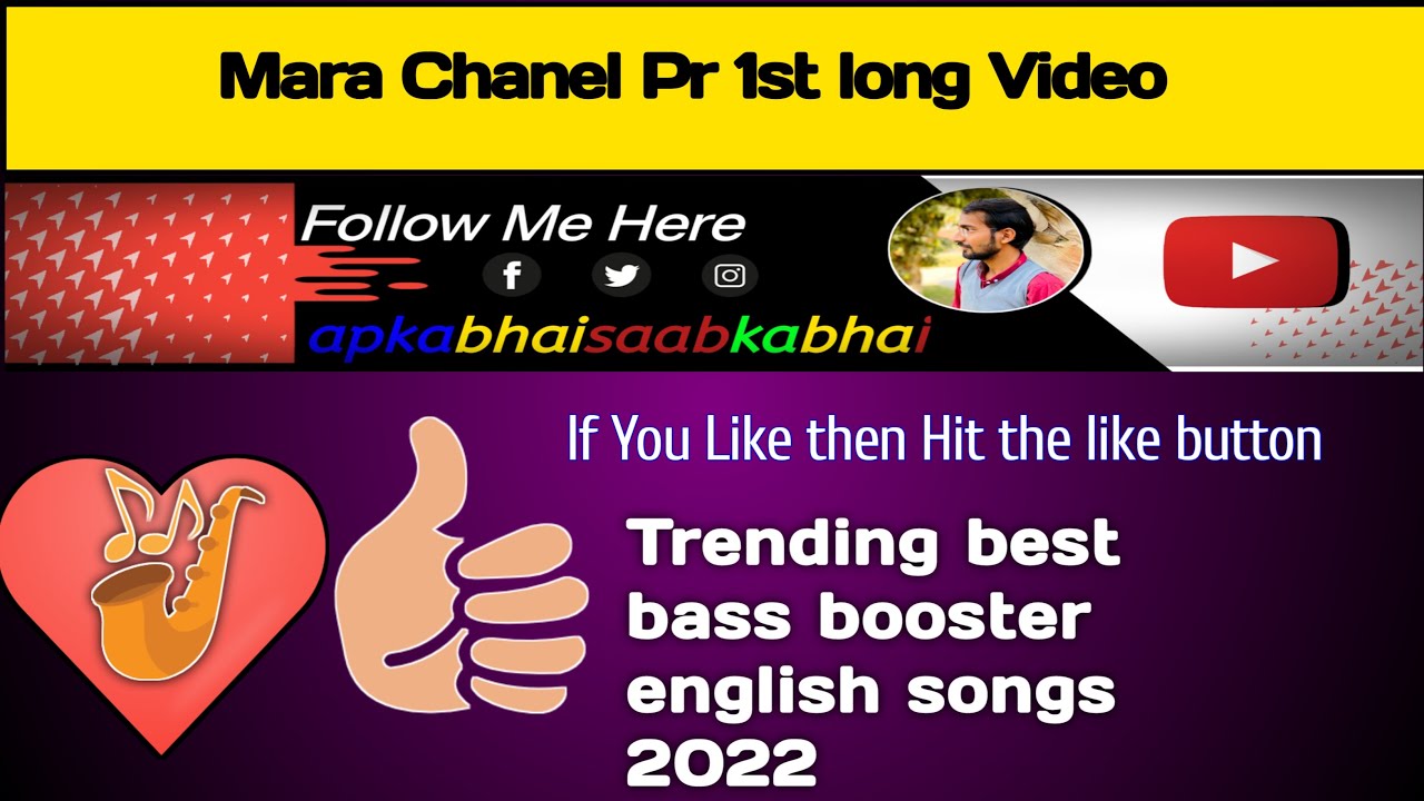 Tending best bass booster english songs 2022|Best bass boosted songs video with audio spectrum