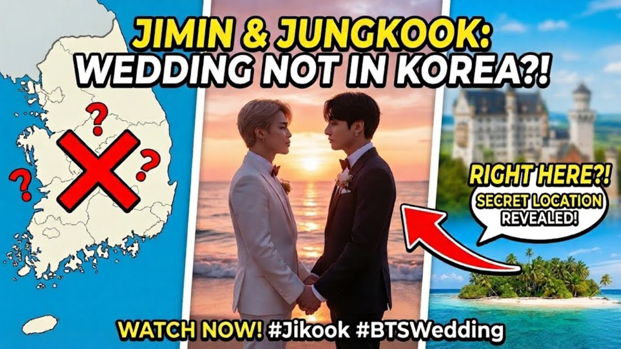 If Jimin & Jungkook Can’t Marry in Korea, Where Would Their Wedding Really Happen?
