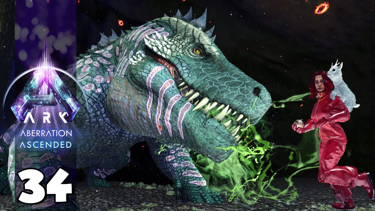 DOMANDO FASOLASUCHUS NA SUPERFÍCIE!!! ARK: Aberration 34