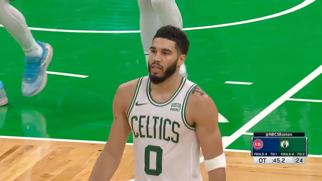 INSANE GAME! Boston Celtics vs Detroit Pistons Final Minutes & Overtime ! 2023-24 NBA Season