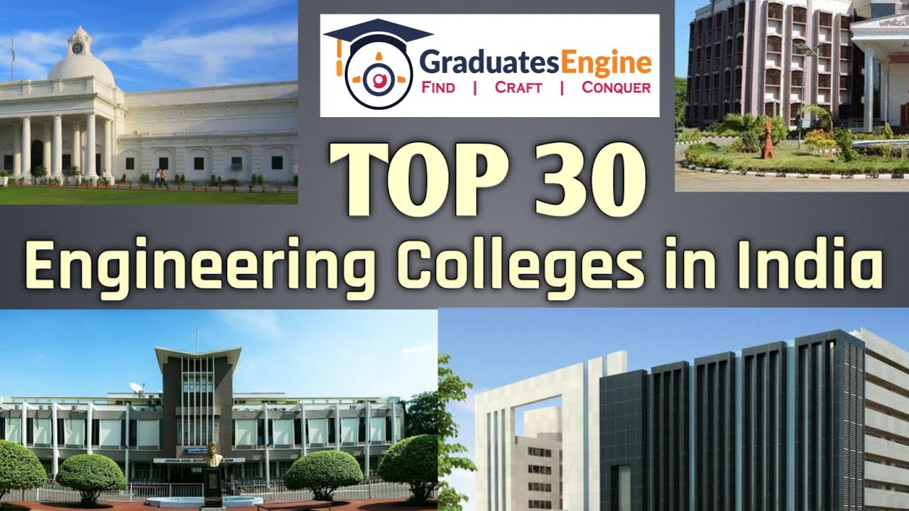 Top 30 Engineering Colleges in India 2021|Engineering Colleges in 2021 with Fee||Graduates Engine|