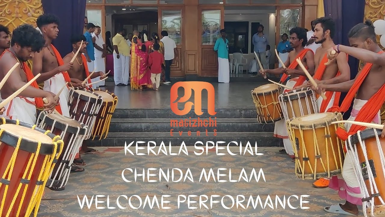 Our Chenda Melam Team's Welcome Performance| For Booking 📞9600448069 #kerala #original #singarimelam