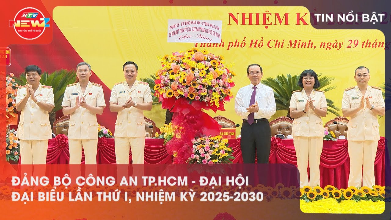 ĐẢNG BỘ CÔNG AN TP.HCM - ĐẠI HỘI ĐẠI BIỂU LẦN THỨ I, NHIỆM KỲ 2025-2030