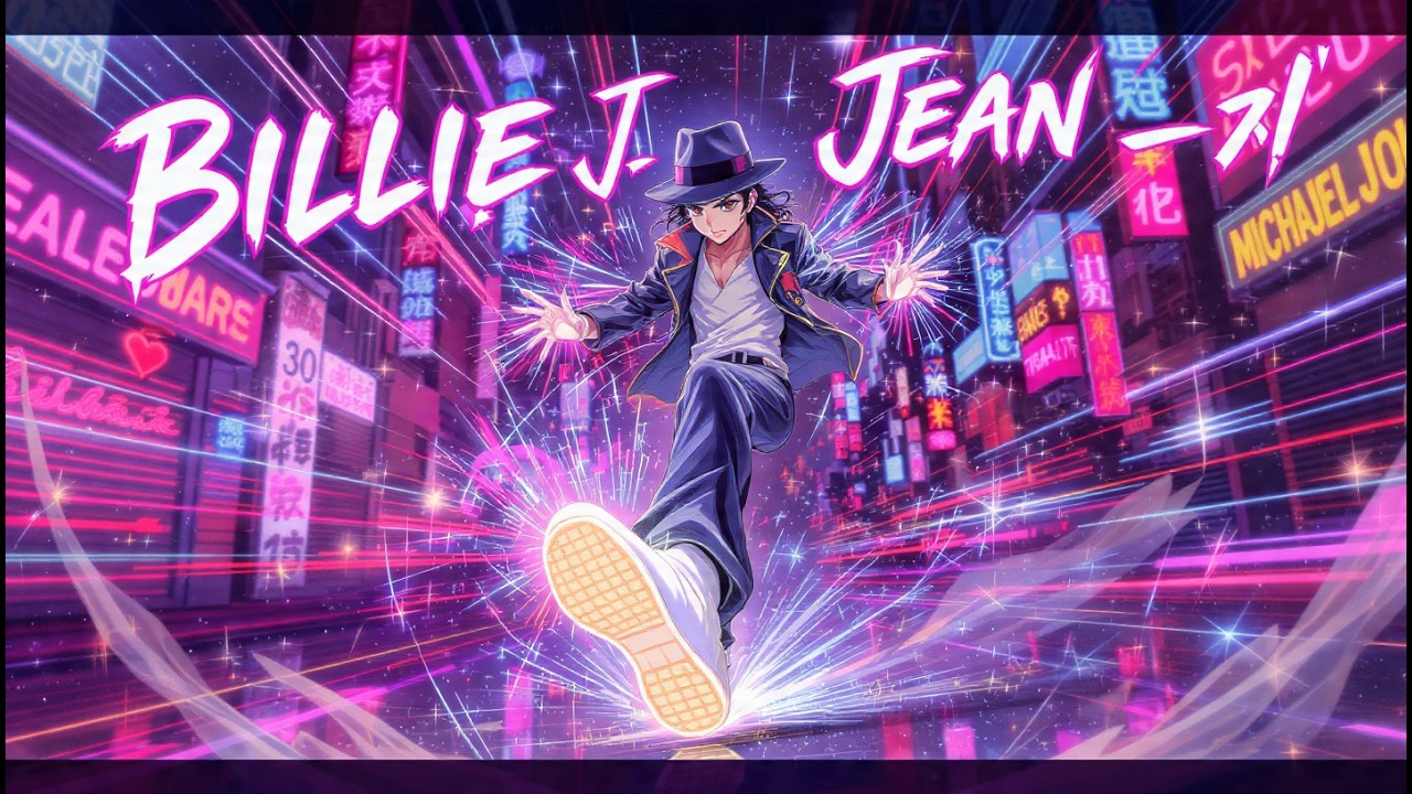 Billie Jean - Michael Jackson King of Pop (AI Anime Fan Edit) 🎬