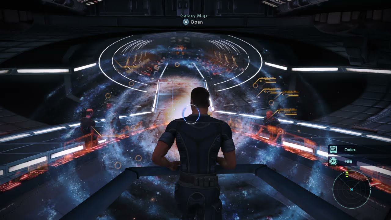Mass Effect 1 Legendary Edition Galaxy Map Theme