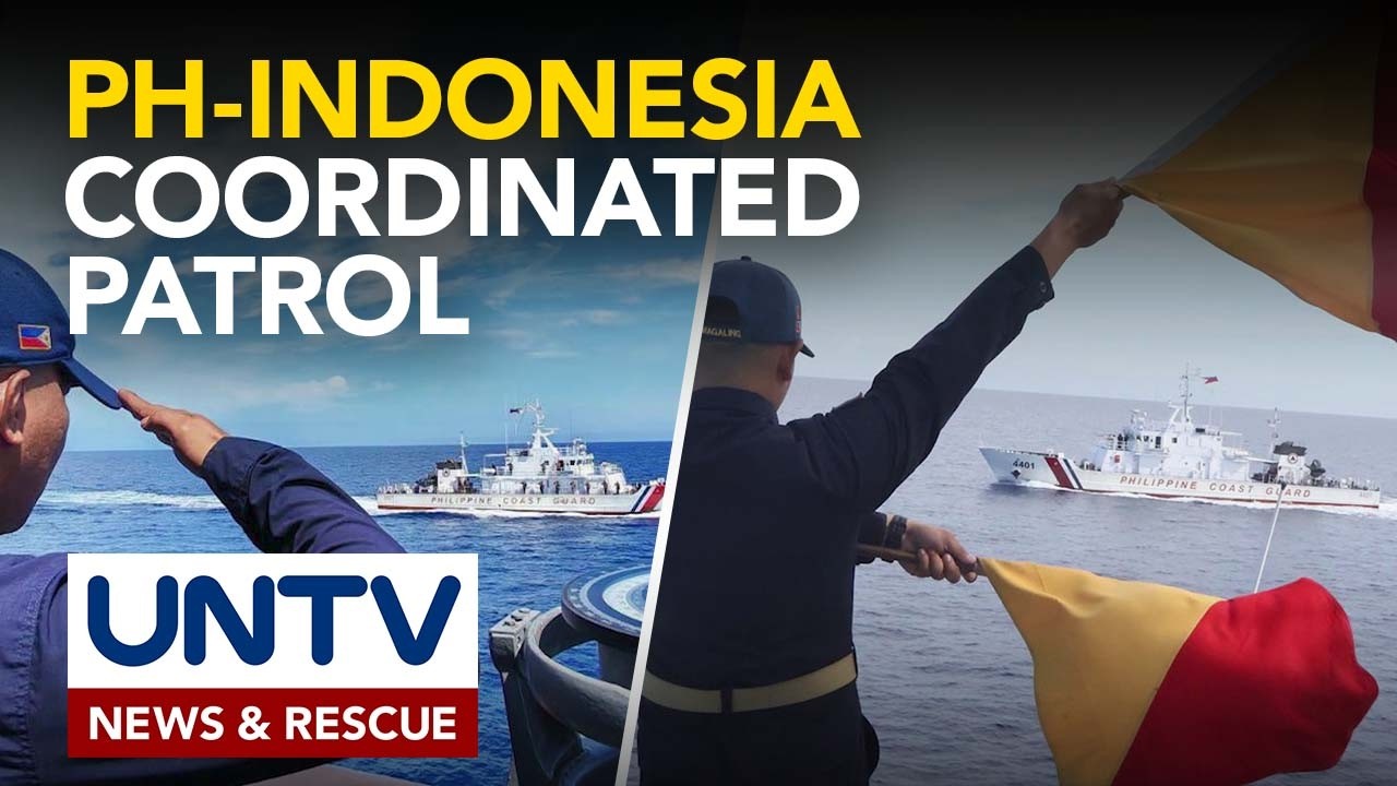 Pilipinas at Indonesia, nagsagawa ng coordinated patrol sa maritime borders