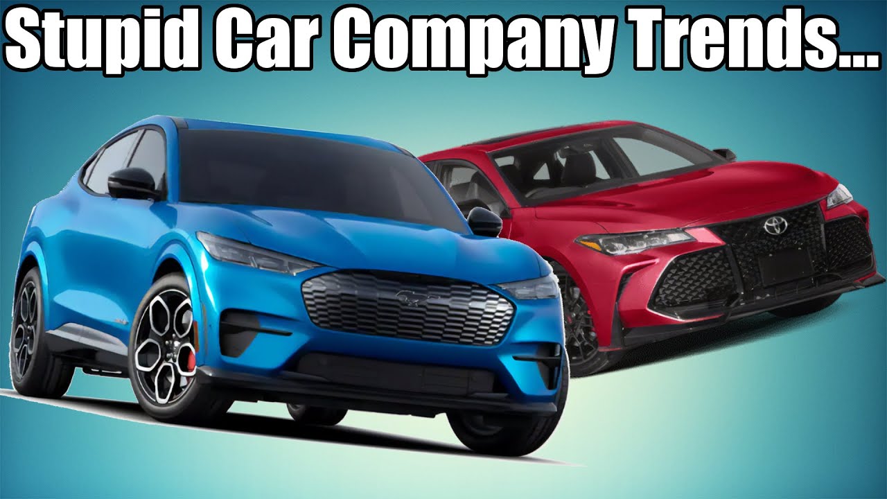 Stupid Car Manufacturer Trends!