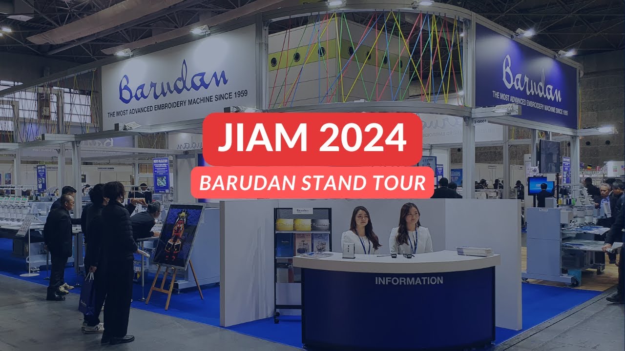 JIAM 2024 Barudan Stand Tour