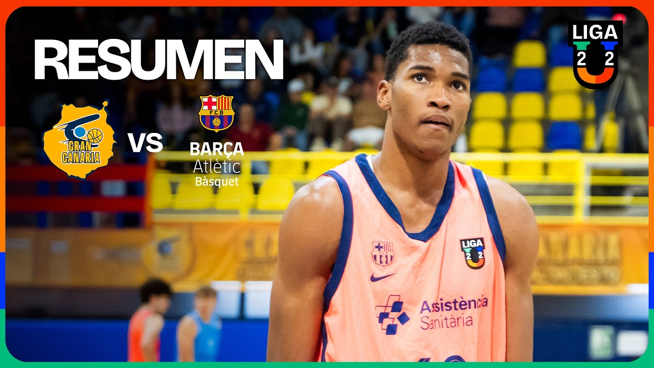 Gran Canaria - Bàsquet Atlètic RESUMEN U22 | Liga U 2025-26 Jornada 6 Fase 2