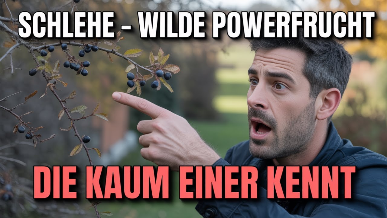 Diese wilde Frucht heilt und schützt – und wächst überall: Die Schlehe