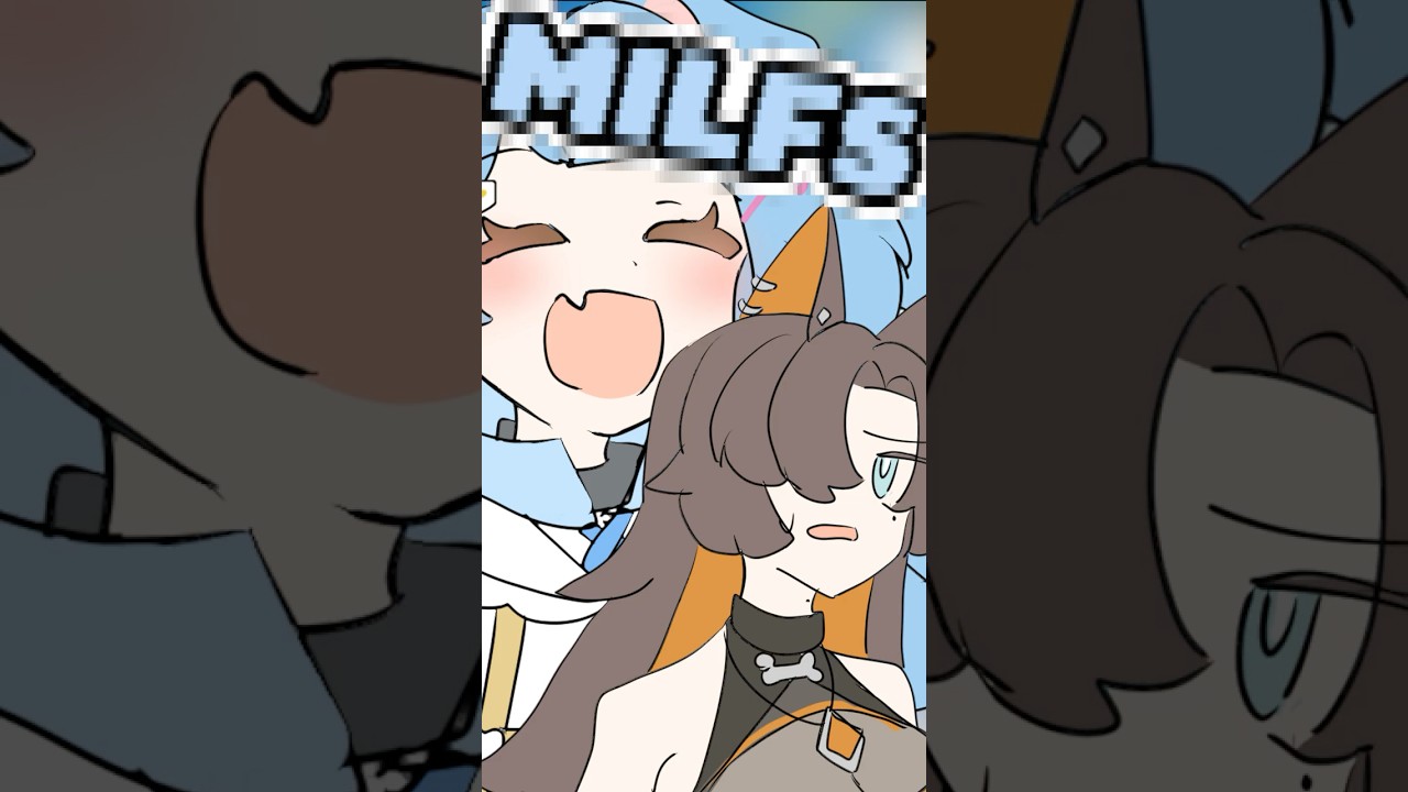 Нана изо всех сил старается не попасть под обрез... но это не работает...