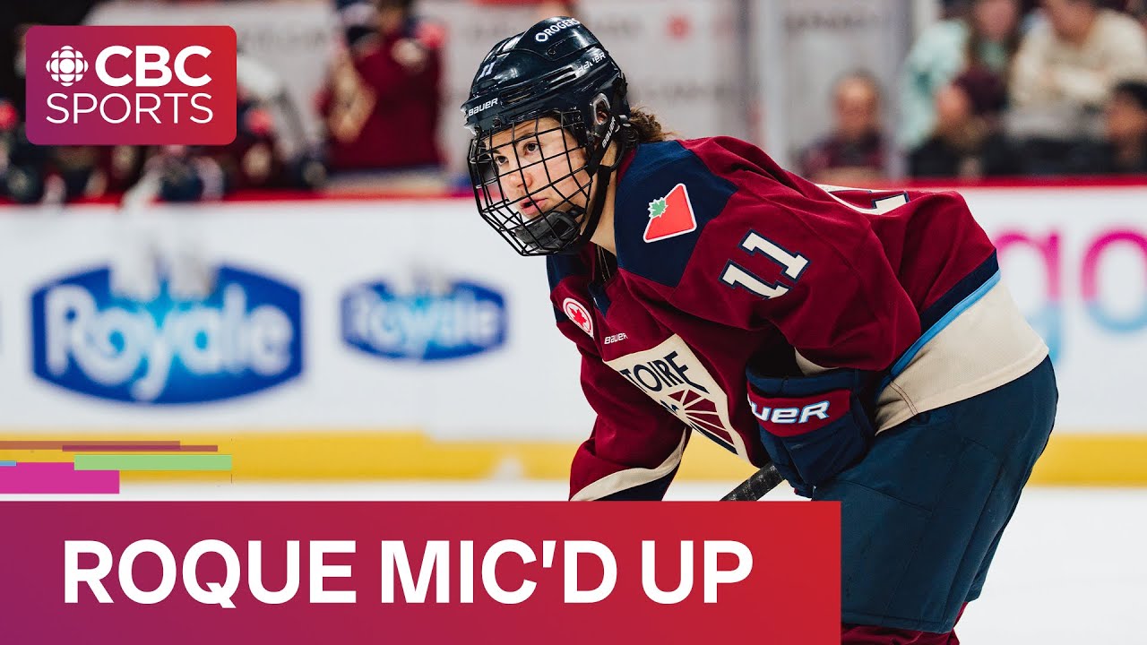 PWHL Mic'd Up: 'Wait, REALLY?!', Montreal Victoire's Abby Roque | #CBCSports
