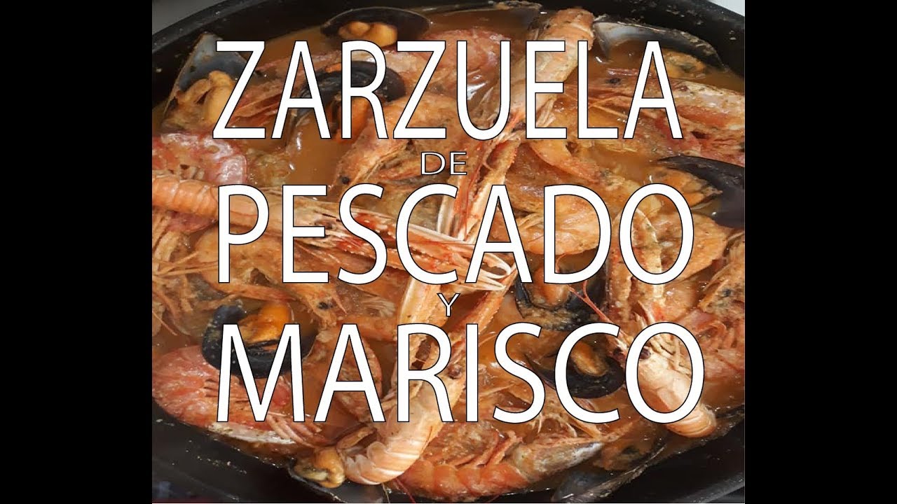 Zarzuela de Pescado y Marisco para Navidad y fiestas varias