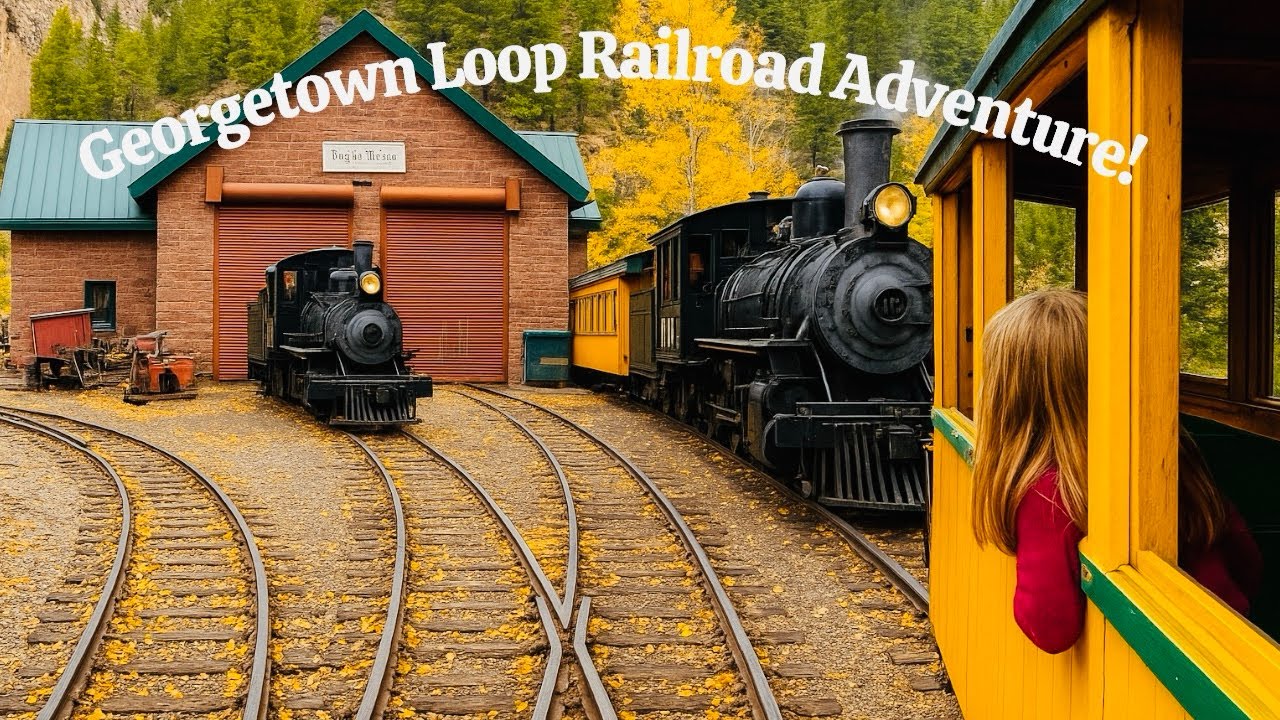 ලස්සන Train Adventure එකක් බලමු අද 🚃🚃| Georgetown | Fall Colours | Colorado