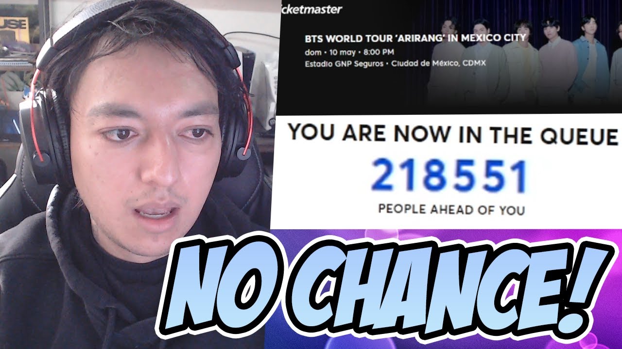 This Is What Trying to Buy BTS Tickets Looks Like | I LOST THE TICKET WAR