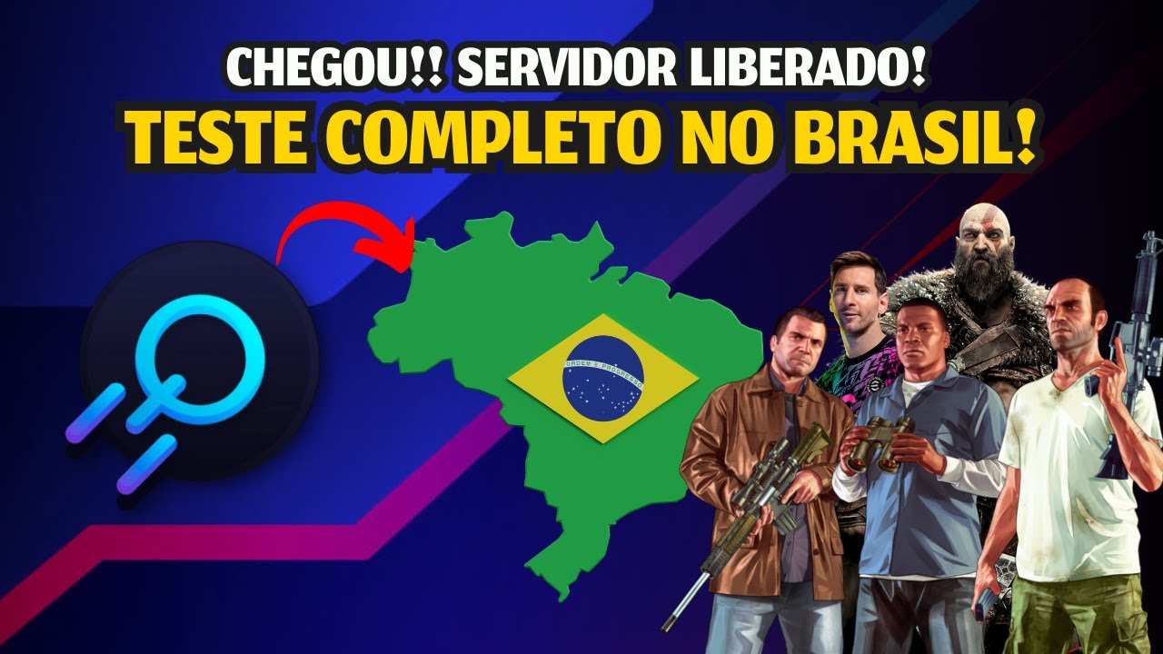 CHEGOU!! TESTE COMPLETO dos SERVIDORES DO BOOSTEROID no BRASIL!
