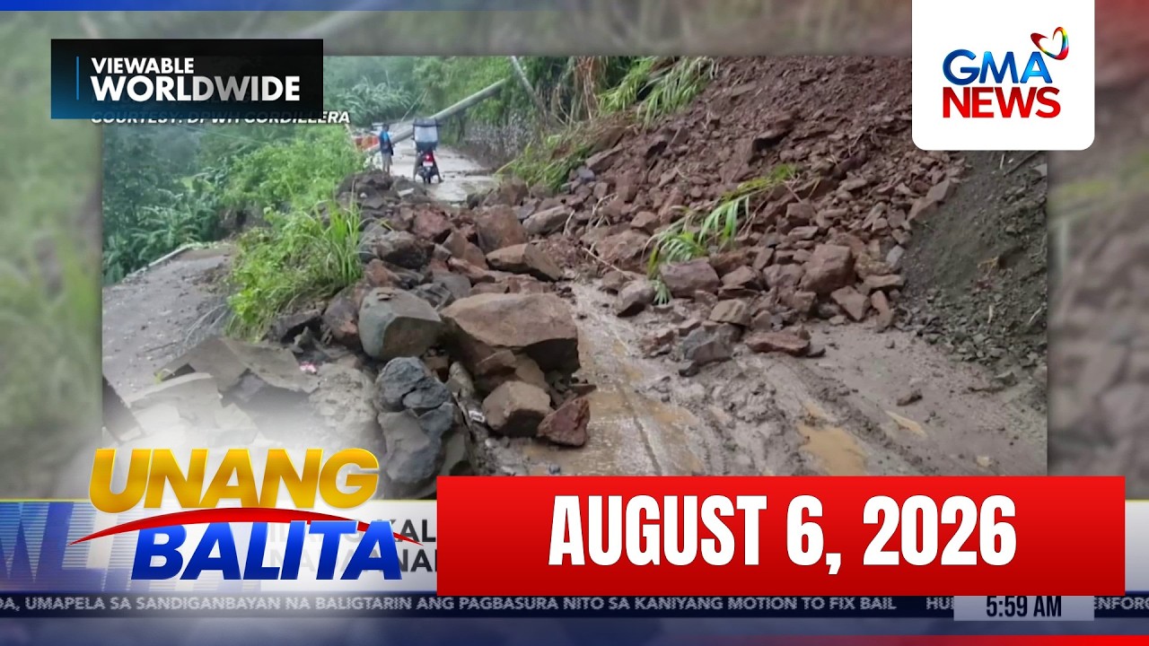 Unang Balita sa Unang Hirit: (Part 1) August 6, 2026 [HD]