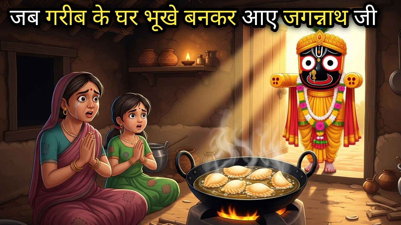 🔥होली पर गरीब के घर आए भगवान जगन्नाथ | Hindi  Kahani |Emotional Bhakti Story | Hindi Story |Stories