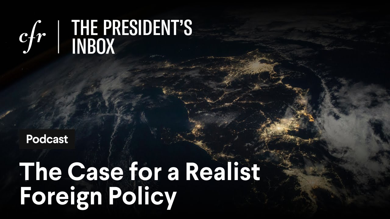 A New U.S. Grand Strategy: The Case for a Realist Foreign Policy, With Stephen Walt