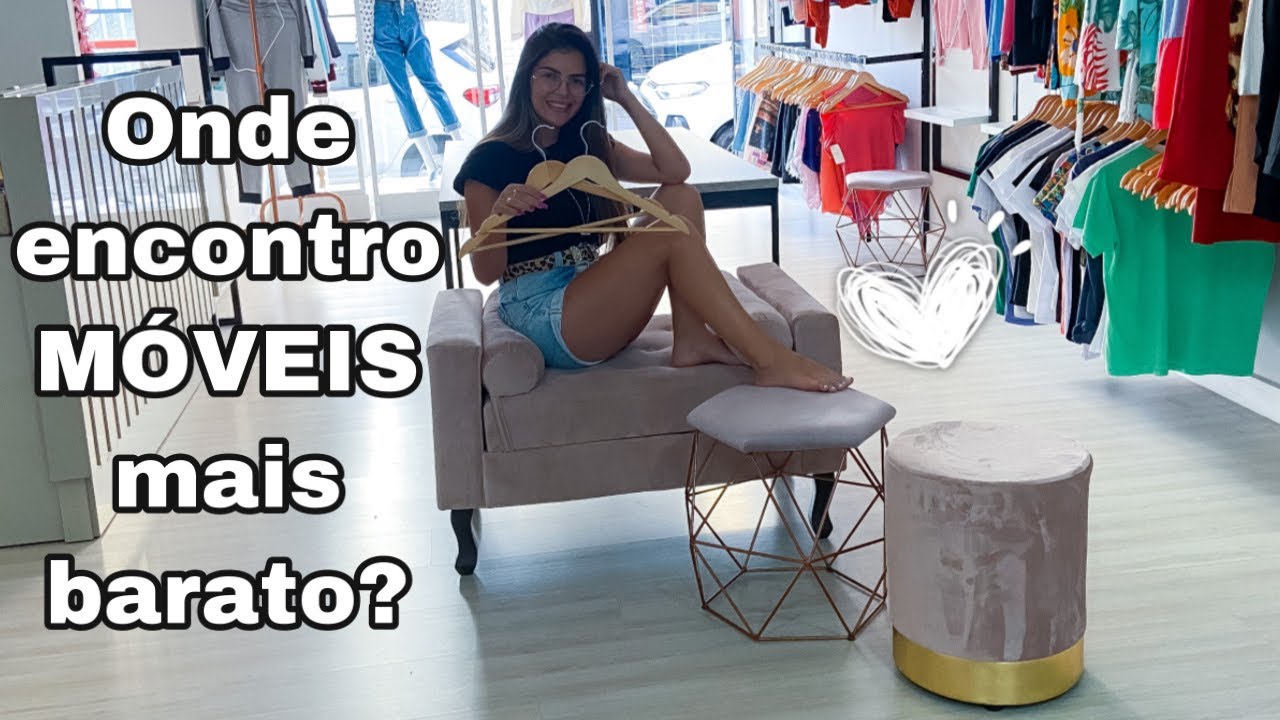 Móveis para loja de roupa com pouco dinheiro