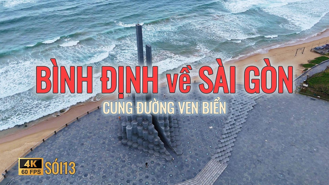 [Hành Trình] BÌNH ĐỊNH VỀ SÀI GÒN: Đi cung đường ven biển, camping, gặp mưa to