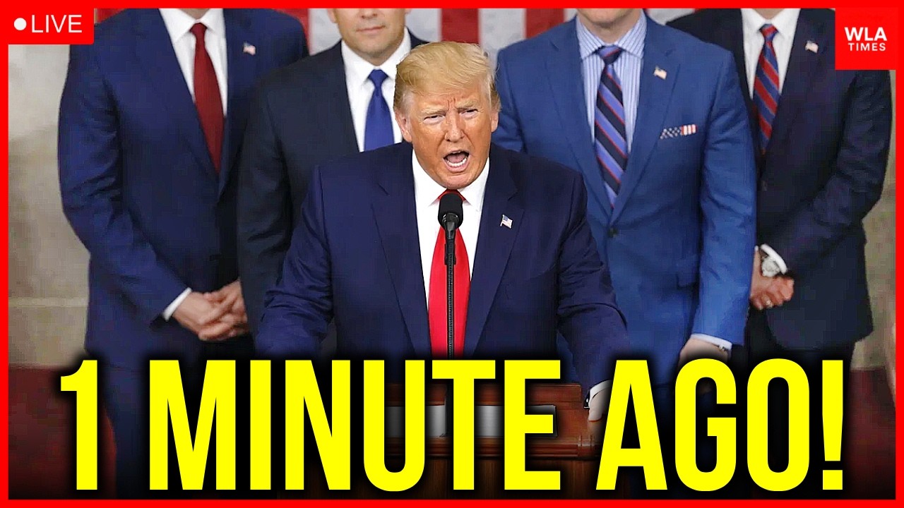 ANNOUNCEMENT LIVE: President Donald Trump's 2026 State of the Union Address | Trump Speech LIVE